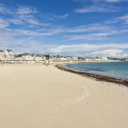 Vue mer imprenable - Grande plage à pied - Parking Quiberon Esterno foto